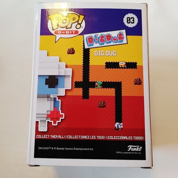 Funko Pop Dig Dug 8-Bit 2017 Fall Convention Exclusive - Picture 3 of 5
